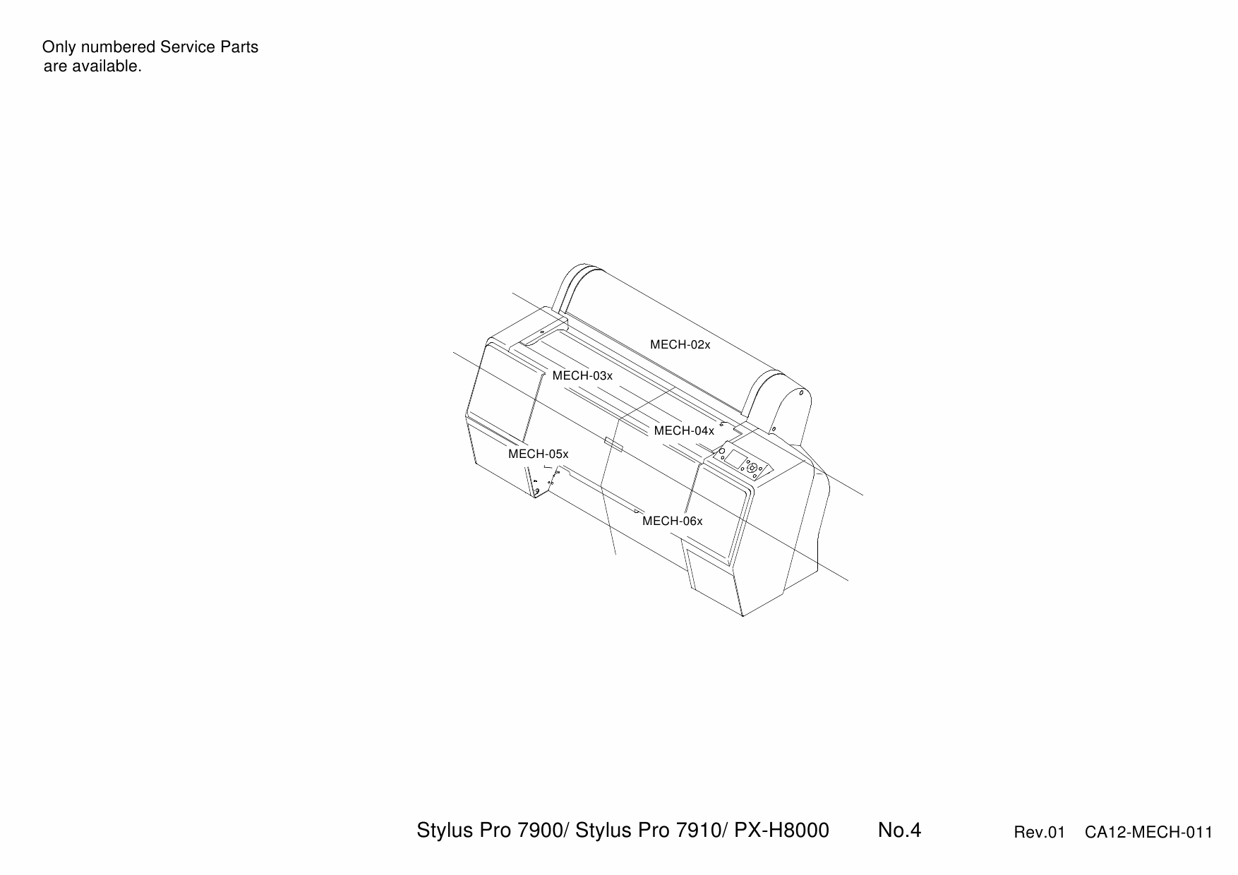 EPSON StylusPro 7900 7910 Parts Manual-5